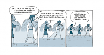 Tirinha 1 da lição sobre Êxodo
