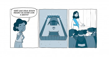 Tirinha 11 da lição sobre Êxodo