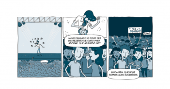 Tirinha 12 da lição sobre Êxodo