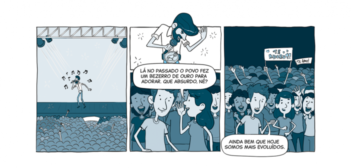 Tirinha 12 da lição sobre Êxodo