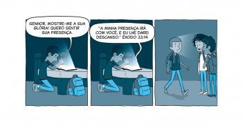 Tirinha 13 da lição sobre Êxodo
