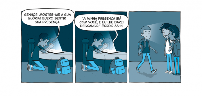 Tirinha 13 da lição sobre Êxodo