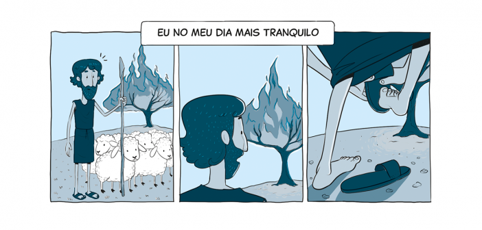 Tirinha 3 da lição sobre Êxodo