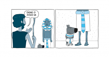 Tirinha 6 da lição sobre Êxodo